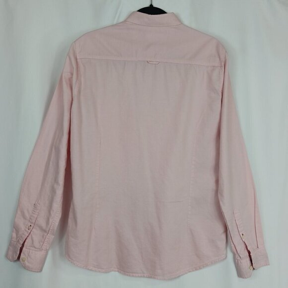 RALPH LAUREN POLO Button-Down Shirt Men's Slim Fit Size L Pink Long Sleeve - Picture 3 of 7